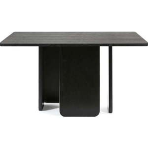 Černý jídelní stůl Teulat Arq, 137 x 137 cm obraz