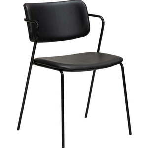 Černá židle z imitace kůže DAN-FORM Denmark Zed obraz