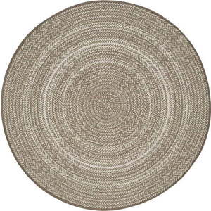 Béžový venkovní koberec Universal Silvana Rutto, ⌀ 120 cm obraz