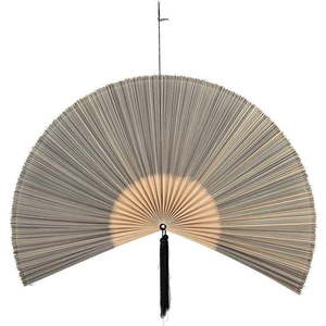 Látková/bambusová nástěnná dekorace 145x72 cm Jaime - Bloomingville obraz