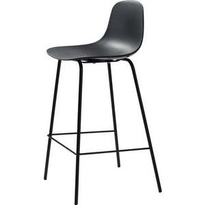 Černá plastová barová židle 92, 5 cm Whitby – Unique Furniture obraz