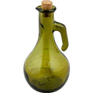 Zelená láhev na ocet z recyklovaného skla Ego Dekor Di Vino, 500 ml obraz