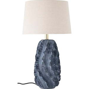 Bílo-modrá stolní lampa Natika - Bloomingville obraz