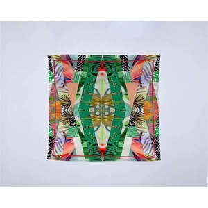 Módní šátek Madre Selva Kaleidoscopic, 55 x 55 cm obraz