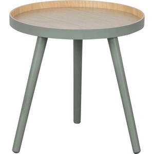 Odkládací stolek se zelenou konstrukcí WOOOD Sasha obraz