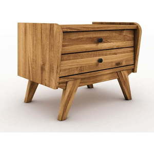Noční stolek z dubového dřeva Retro 1 - The Beds obraz