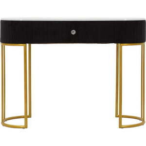 Konzolový stolek v černo-zlaté barvě 43x100 cm Montpellier – Mauro Ferretti obraz