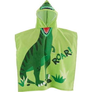 Zelené bavlněné dětské pončo Dinosaur – Catherine Lansfield obraz