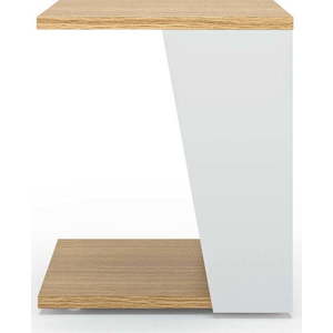 Konferenční stolek s deskou v dubovém dekoru 40x40 cm Albi - TemaHome obraz