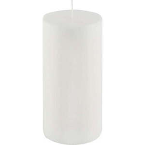 Bílá svíčka Ego Dekor Cylinder Pure, doba hoření 123 h obraz