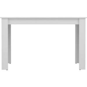 Bílý jídelní stůl 110x70 cm Nice - TemaHome obraz