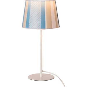Modrá stolní lampa SULION Lines obraz