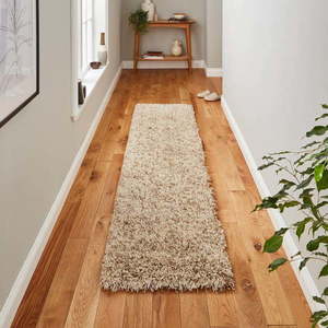Krémový koberec Think Rugs Vista Cream, 60x220 cm obraz