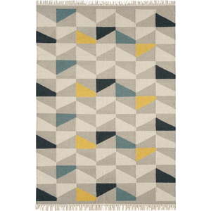 Koberec Asiatic Carpets Geo Mustard, 160 x 230 cm obraz