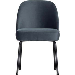 Modré sametové jídelní židle v sadě 2 ks Vogue – BePureHome obraz