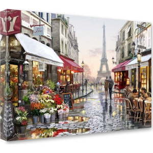 Obraz Styler Canvas Watercolor Paris I, 60 x 80 cm obraz