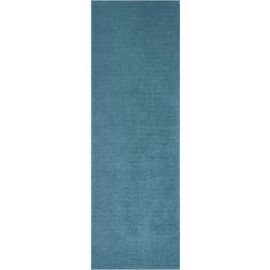Tmavě modrý běhoun Mint Rugs Supersoft, 80 x 250 cm obraz