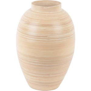 Bambusová váza v přírodní barvě Veraz – PT LIVING obraz