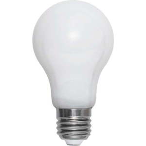 Teplá LED stmívatelná žárovka E27, 9 W Frosted – Star Trading obraz