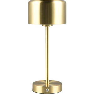 LED stmívatelná stolní lampa ve zlaté barvě (výška 30 cm) Jeff – Trio obraz