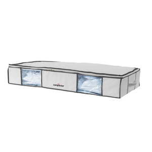 Sada 2 bílých úložných boxů pod postel s vakuovým obalem Compactor XLarge Underbed Life, 105 x 15, 5 cm obraz