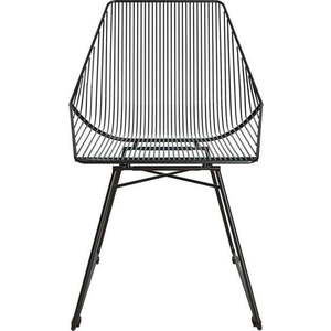 Černá kovová židle CosmoLiving by Cosmopolitan Ellis obraz