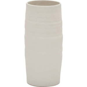 Bílá keramická váza Macae – Kave Home obraz