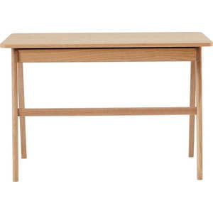 Pracovní stůl s deskou z dubového dřeva 110x55.5 cm Home - Hammel Furniture obraz