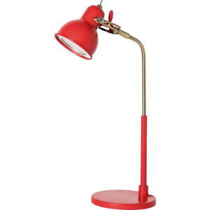 Červená stolní lampa s LED světlem SULION Bang obraz