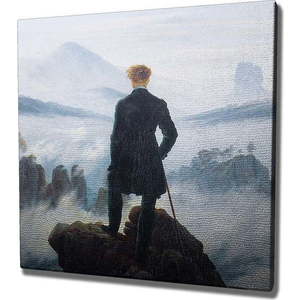 Obraz - reprodukce 45x45 cm Caspar David Friedrich – Wallity obraz