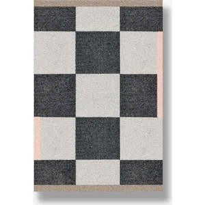 Černo-bílý pratelný koberec 55x80 cm Square – Mette Ditmer Denmark obraz