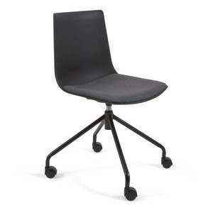 Černá kancelářská židle Kave Home Ralfi obraz