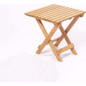 Zahradní odkládací stolek z bukového dřeva 40x40 cm – Floriane Garden obraz