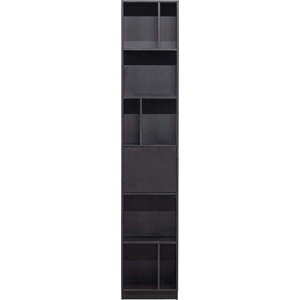 Černá modulární knihovna z borovicového dřeva 40x210 cm Finca – WOOOD obraz