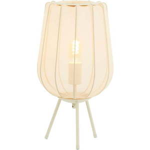 Krémová stolní lampa (výška 45 cm) Plumeria – Light & Living obraz