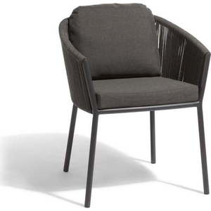 Černá kovová zahradní židle Omer – Diphano obraz