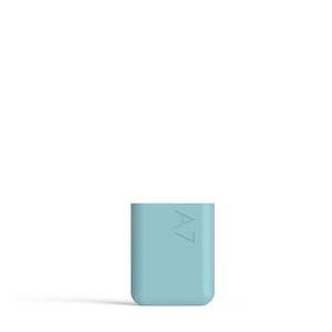 Tyrkysově modré silikonové pouzdro na placatku Memobottle A7 Sleeve obraz