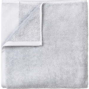 Světle šedý bavlněný ručník Blomus, 50 x 100 cm obraz