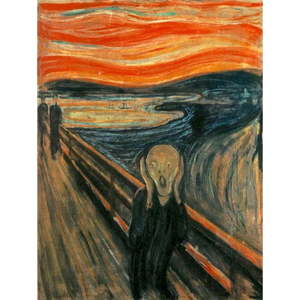 Reprodukce obrazu Edvard Munch - The Scream, 45 x 60 cm obraz