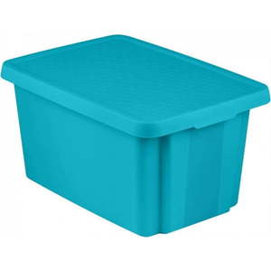 Modrý úložný box s víkem Curver Essentials, 26 l obraz