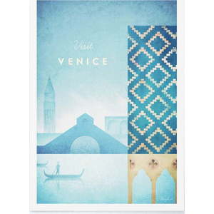 Plakát Travelposter Venice, 30 x 40 cm obraz