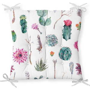 Podsedák s příměsí bavlny Minimalist Cushion Covers Succulent, 40 x 40 cm obraz