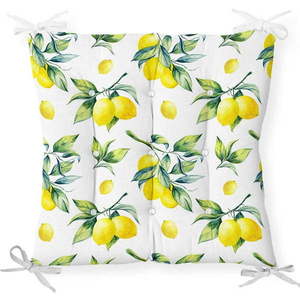 Podsedák s příměsí bavlny Minimalist Cushion Covers Lemons, 40 x 40 cm obraz