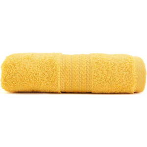 Žlutý ručník z čisté bavlny Foutastic, 50 x 90 cm obraz