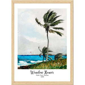 Plakát v rámu 55x75 cm Winslow Homer – Wallity obraz