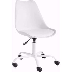 Bílá nastavitelná kancelářská židle Støraa Dan obraz