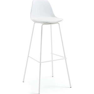 Bílá barová židle Kave Home Lysna obraz