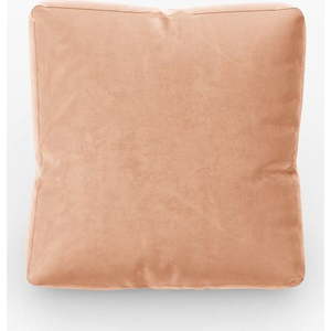Růžový sametový polštář k modulární pohovce Rome Velvet - Cosmopolitan Design obraz