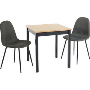 Set jídelního stolu Sydney a dvou jídelních židlí Lissy – Bonami Essentials obraz