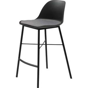 Černá barová židle Unique Furniture Whistler obraz